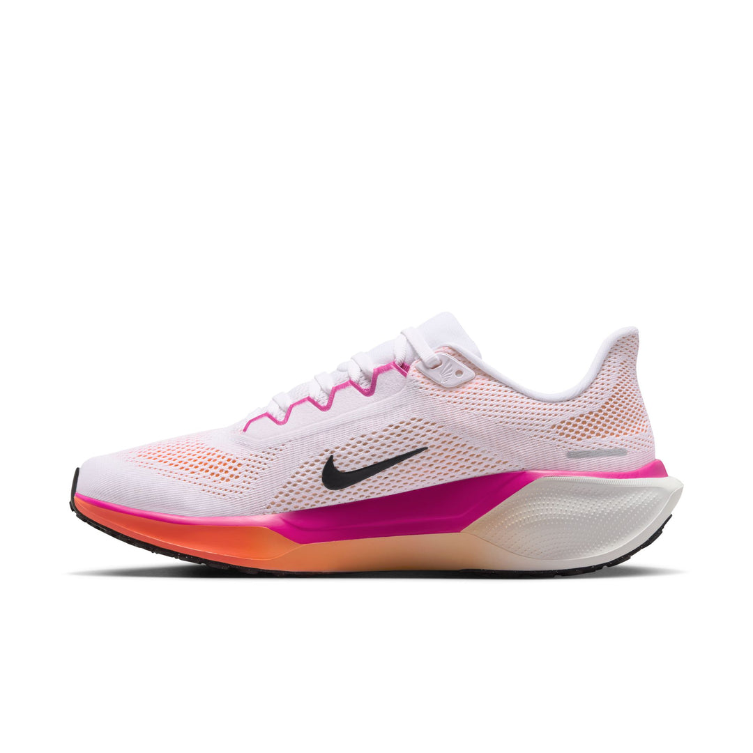 Nike Womens Pegasus 41 - White/Black/Fire Pink/Orange Pulse - Neutral - HO25