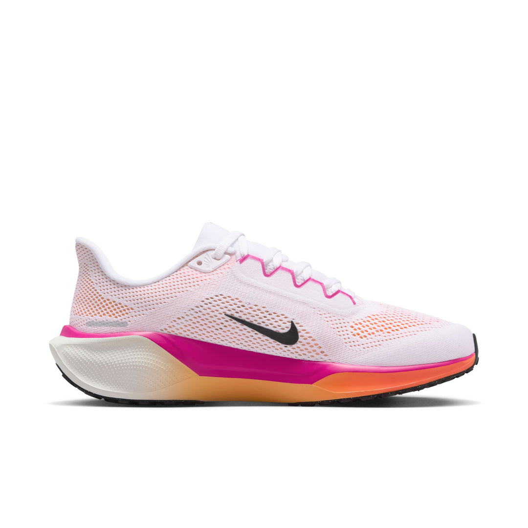Nike Womens Pegasus 41 - White/Black/Fire Pink/Orange Pulse - Neutral - HO25