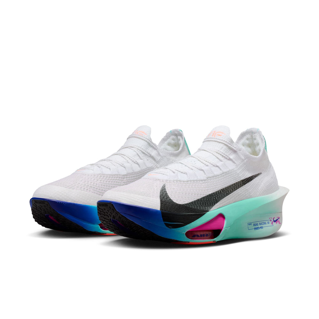 Nike Mens Alphafly 3 - White/Black/Hyper Turquoise/Concord - Neutral - HO25