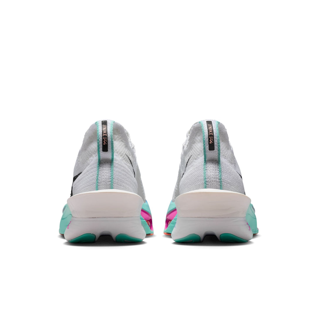Nike Womens Alphafly 3 - White/Black/Hyper Turquoise/Concord - HO25