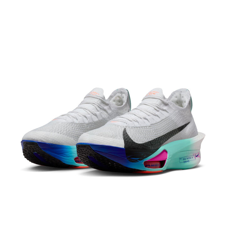 Nike Womens Alphafly 3 - White/Black/Hyper Turquoise/Concord - HO25