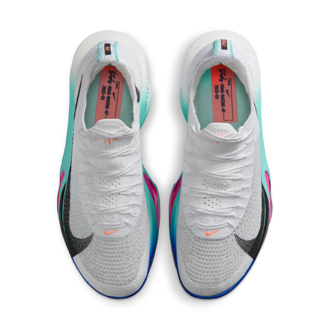 Nike Womens Alphafly 3 - White/Black/Hyper Turquoise/Concord - HO25