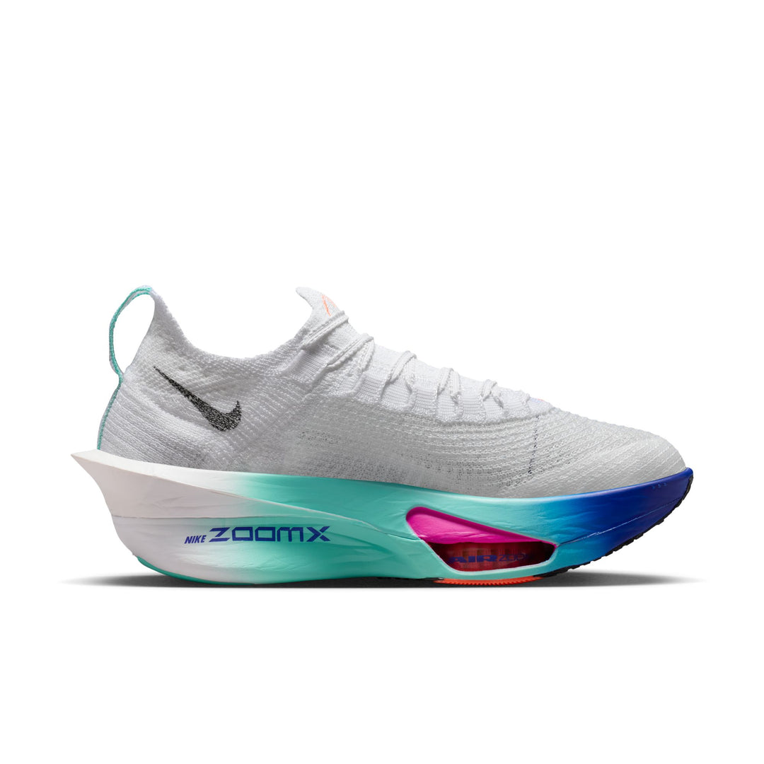 Nike Womens Alphafly 3 - White/Black/Hyper Turquoise/Concord - HO25