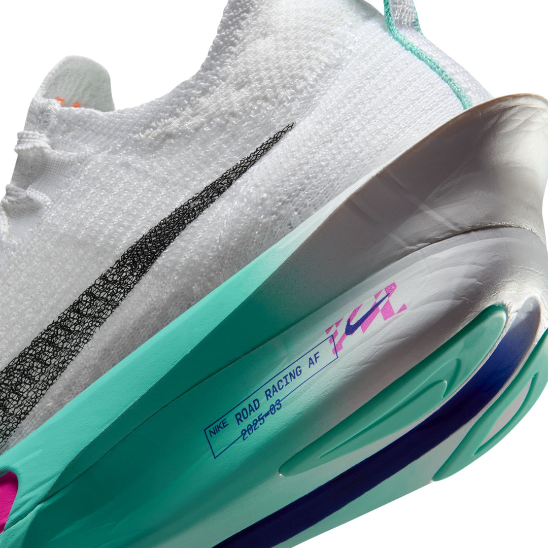Nike Womens Alphafly 3 - White/Black/Hyper Turquoise/Concord - HO25