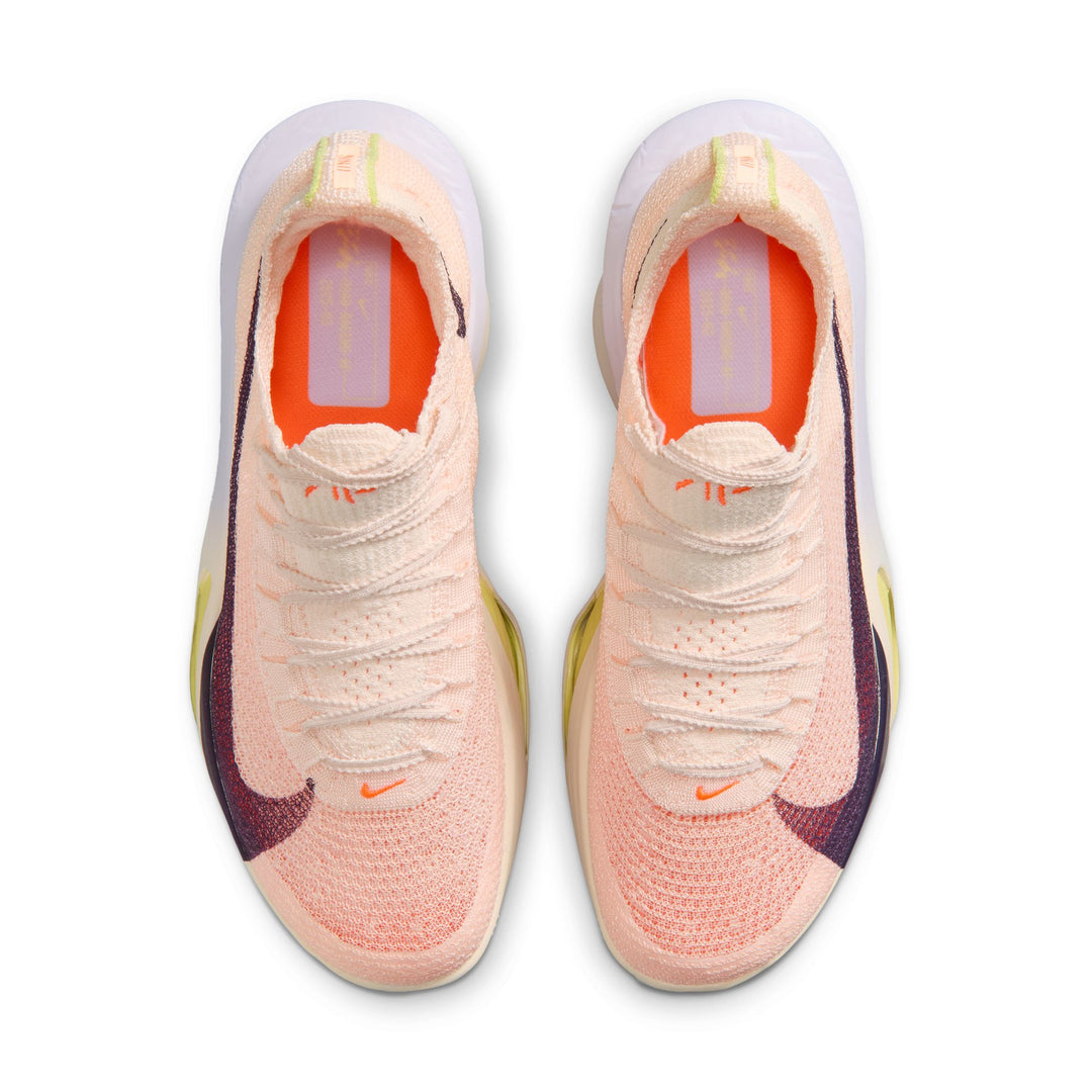 Nike Womens Alphafly 3 - Chalk/Purple Dynasty/Hyper Crimson - Neutral - FA26