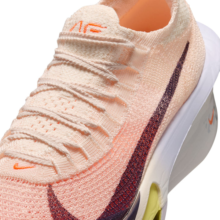 Nike Womens Alphafly 3 - Chalk/Purple Dynasty/Hyper Crimson - Neutral - FA26