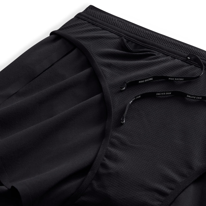 Nike Herren Dri-FIT ADV 4" Aeroswift Shorts mit Slip-Liner - Schwarz/Gipfelweiß
