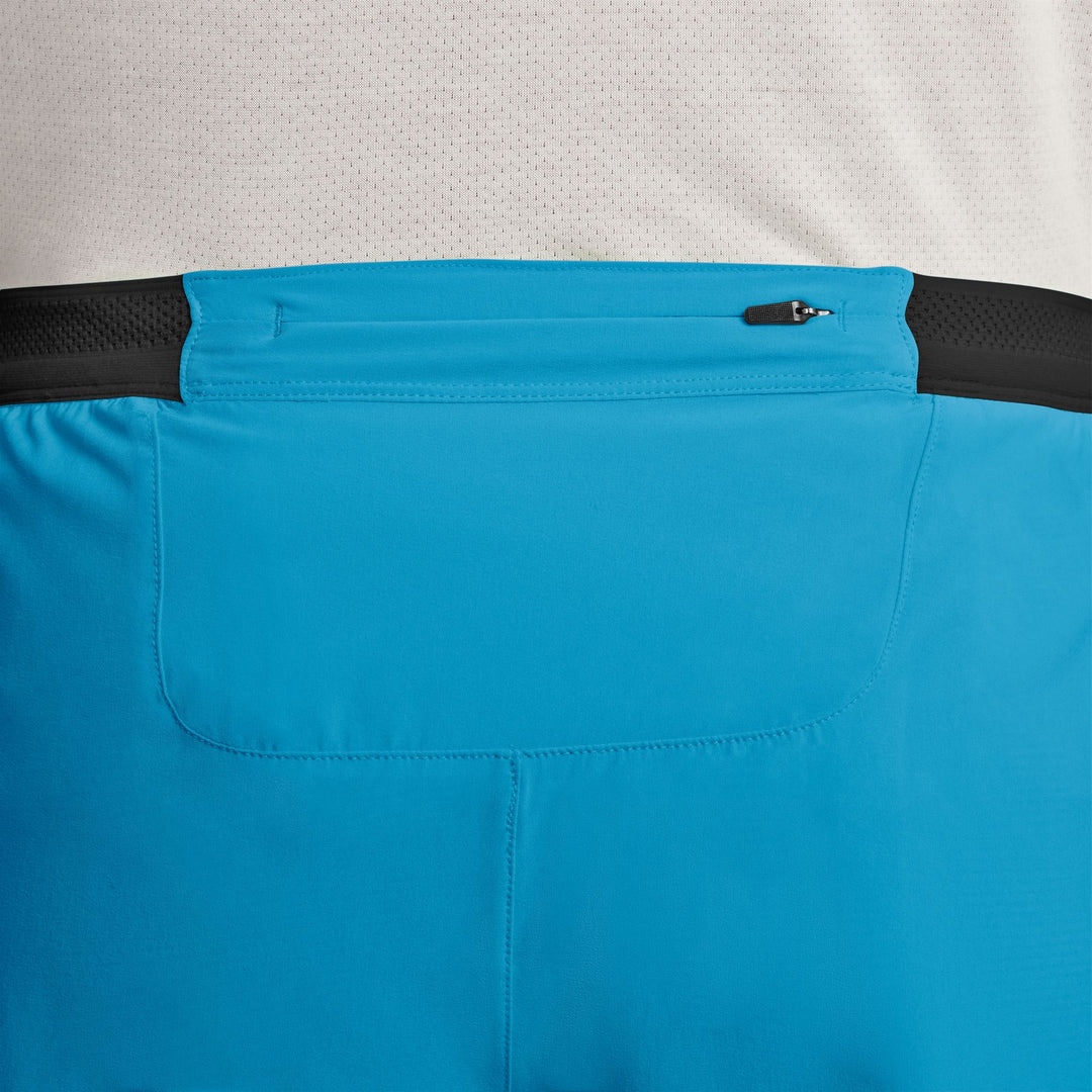 Nike Mens Dri-FIT ADV 4" Brief-Lined Aeroswift Short - Light Current Blue/Black - SU26