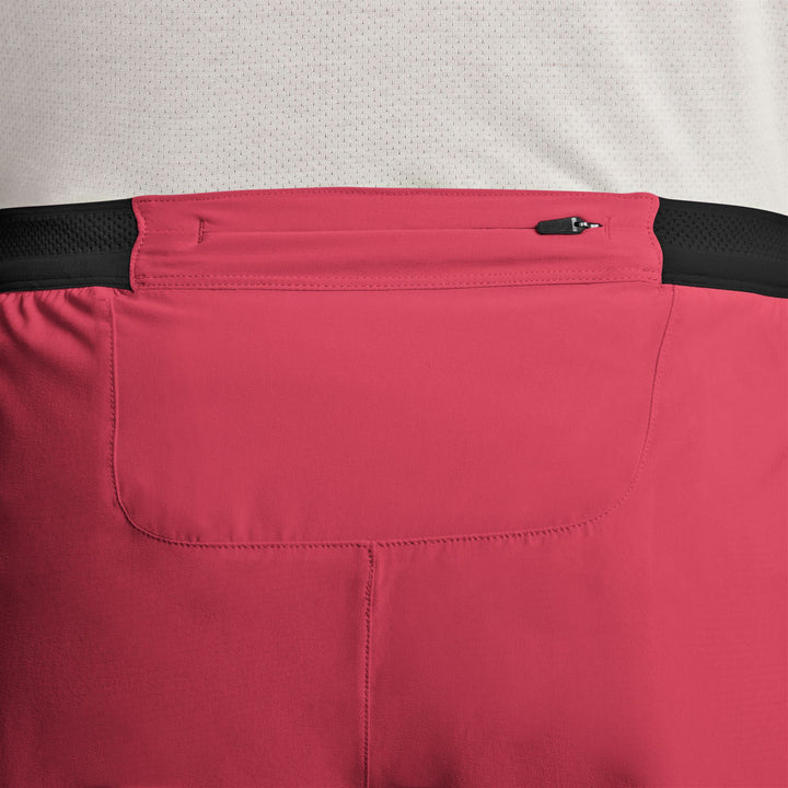 Nike Mens Dri-FIT ADV 4" Brief-Lined Aeroswift Short - Fusion Red/Black - SU26