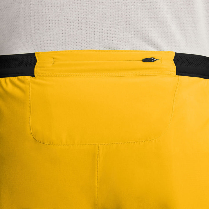 Nike Herren Dri-FIT ADV 4" Aeroswift Short mit Slip-Lined - Laserorange/Schwarz