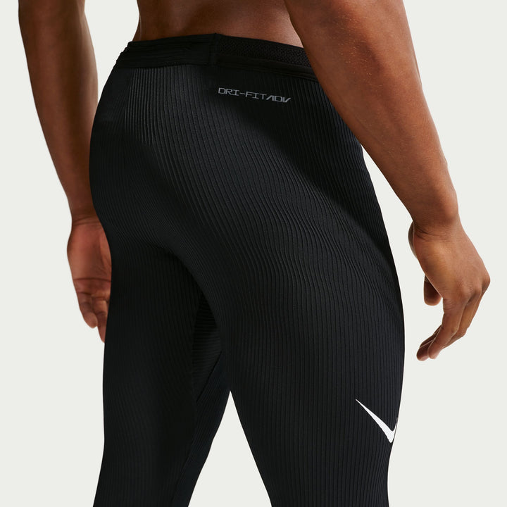 Nike Mens Dri-FIT ADV AeroSwift Running Tights - Black/Summit White