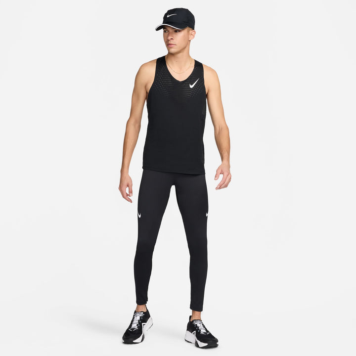 Nike Mens Dri-FIT ADV AeroSwift Running Tights - Black/Summit White