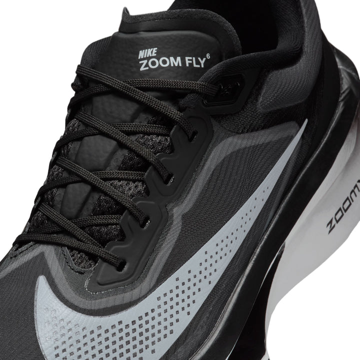Nike Mens Zoom Fly 6 - Black/White/Light Smoke Grey - Neutral - AW25