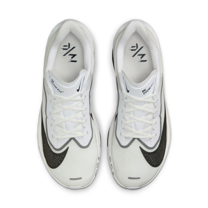 Nike Herren Zoom Fly 6 – Weiß/Schwarz/Rauchgrau/Metallisch Silber – Neutral