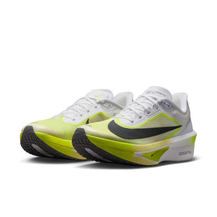 Nike Mens Zoom Fly 6 - White/Anthracite/Lemon Venom - Neutral - HO26
