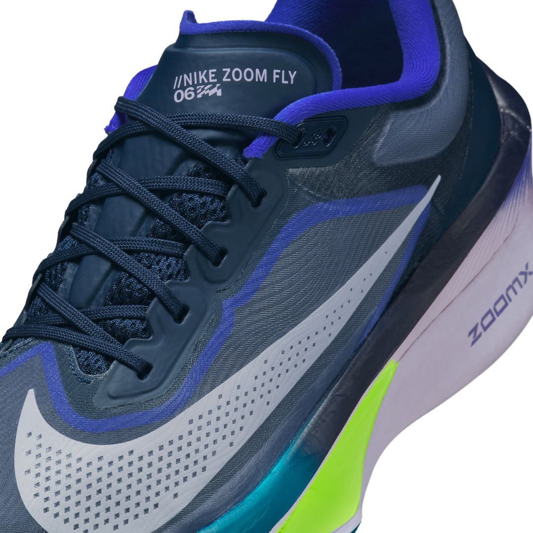 Nike Mens Zoom Fly 6 - Obsidian/White/Persian Violet - Neutral - HO25