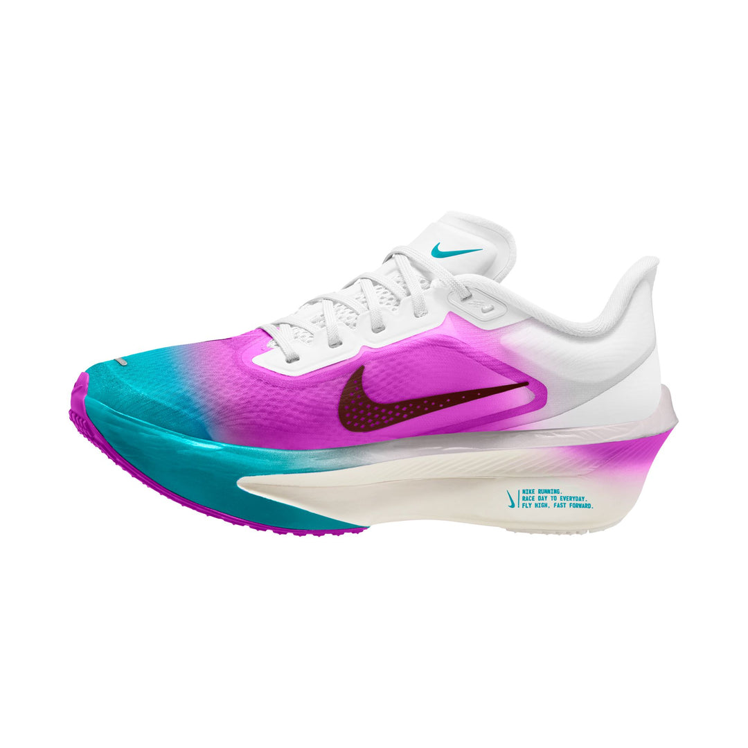 Nike Womens Zoom Fly 6 - White/Mystic Dates/Vivid Purple/Energy - Neutral - HO26
