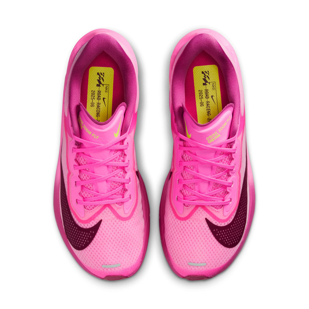 Nike Womens Zoom Fly 6 - Pink Spell/Bordeaux/Crimson Tint  - Neutral - AW25