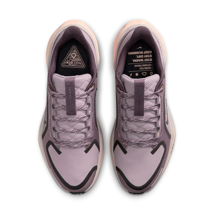 Nike Womens Pegasus 41 GTX - Platinum Violet/Black/Crimson Tint - Neutral - HO25