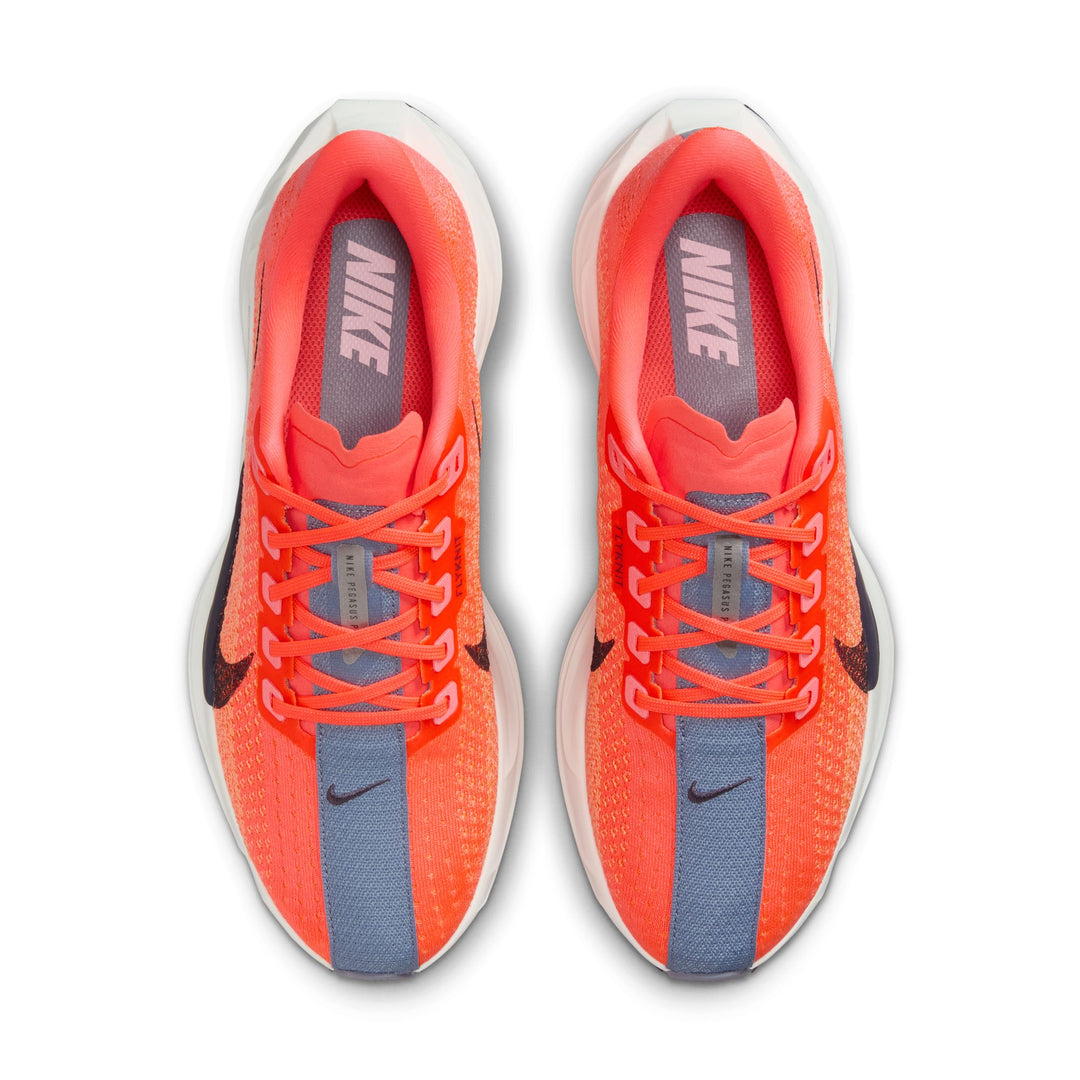 Nike Womens Pegasus Plus - Hot Lava/Dark Raisin/Orange Pulse - Neutral - SP26