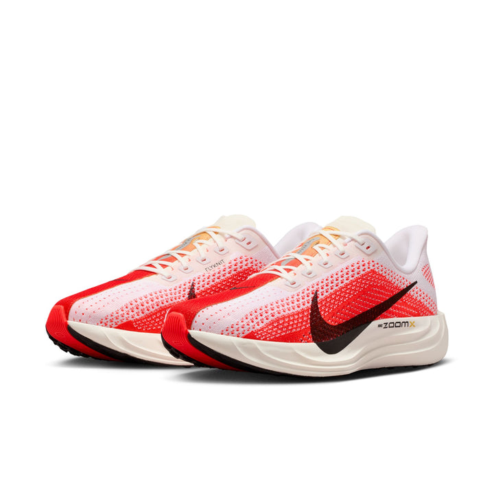 Nike Mens Pegasus Plus - White/Black/Bright Crimson/Topaz Gold - Neutral - SP26