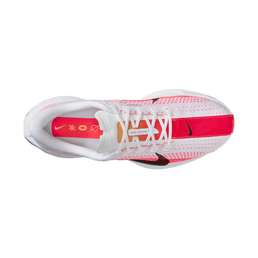 Nike Mens Pegasus Plus - White/Black/Bright Crimson/Topaz Gold - Neutral - SP26