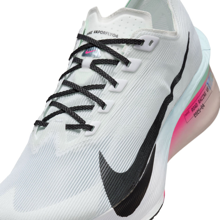 Nike Mens Vaporfly 4 Next% - White/Black/Hyper Pink/Mint Foam - Neutral - AW25