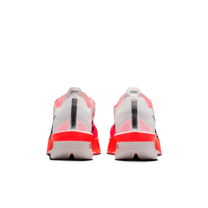 Nike Herren Vaporfly 4 Next% – Weiß/Midnight Navy/Bright Crimson – Neutral – SU26