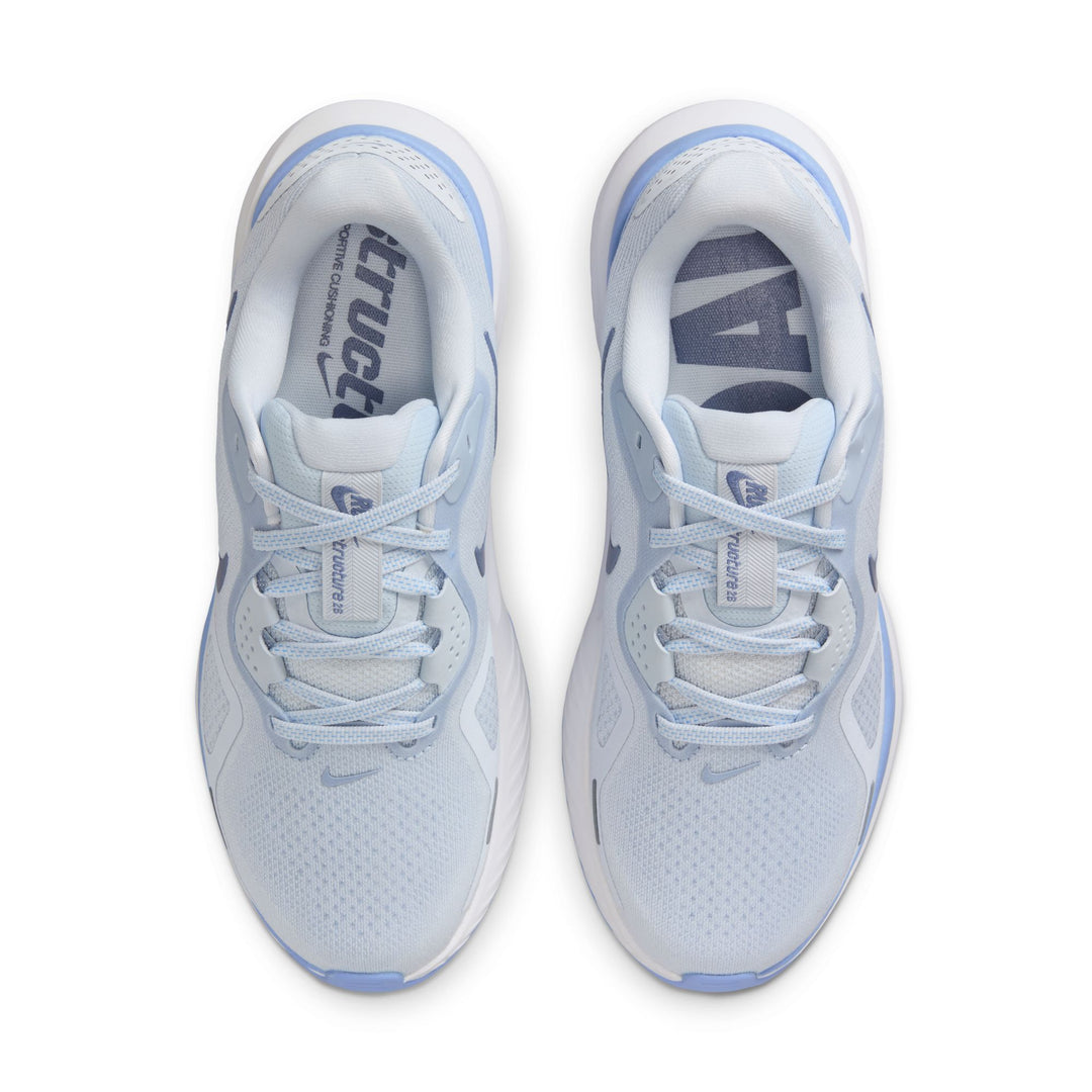 Nike Femme Structure 26 - Football Gris/World Indigo/Aluminium - Stabilité - HO25
