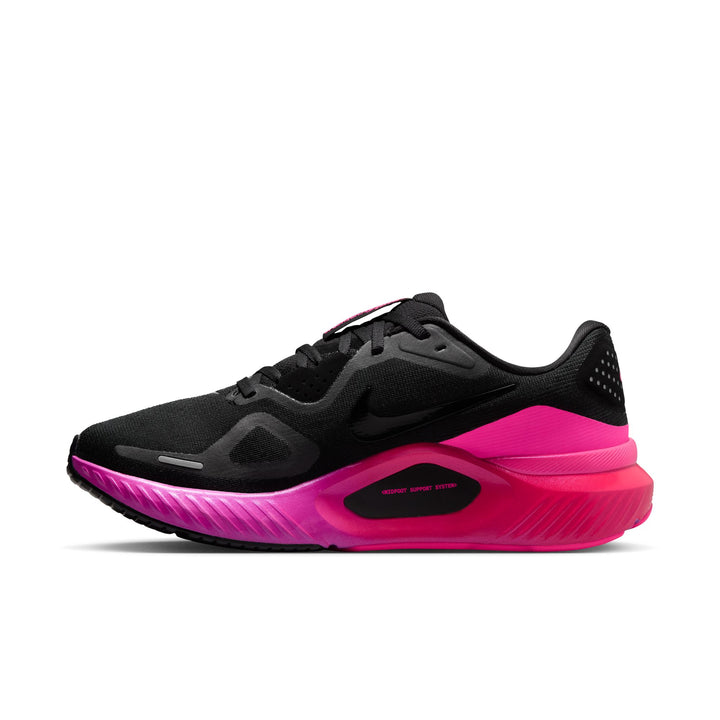 Nike Womens Structure 26 - Black/Black/Hyper Pink/Laser Crimson - Stability - FA26