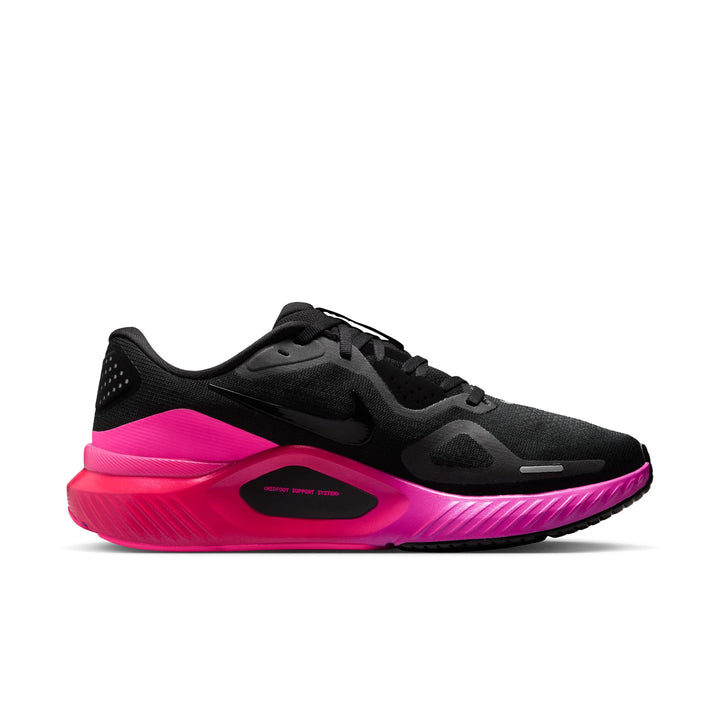 Nike Womens Structure 26 - Black/Black/Hyper Pink/Laser Crimson - Stability - FA26