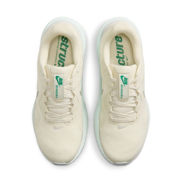 Nike Womens Structure 26 - Sea Glass/Metallic Silver/Light Silver - Stability - SU26
