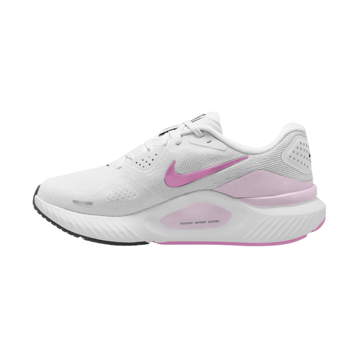 Nike Womens Structure 26 - White/Black/Bleached Lilac/Light Magenta - Stability - FA26