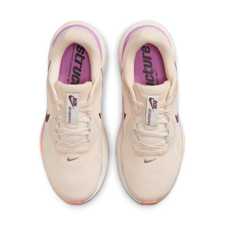 Nike Damen Structure 26 – Kreide/Tattoo/Helles Magenta/Orange Pulse – Stabilität – SU26