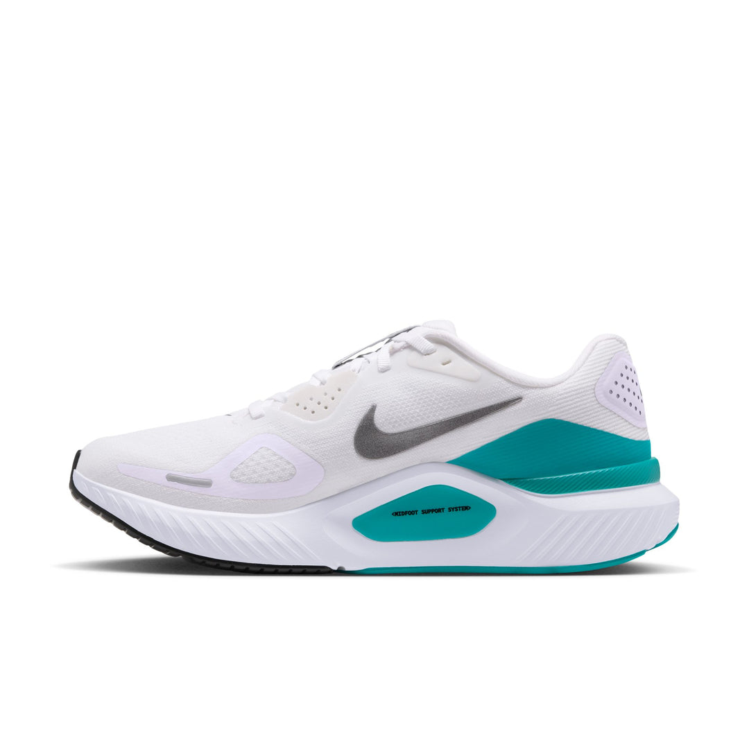 Nike Womens Structure 26 - White/Metallic Cool Grey/Energy/Baltic Blue - Stability - HO26