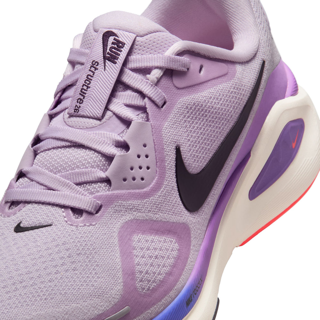 Nike Femme Structure 26 - Violet Mist/Cave Purple/Bright Violet - Stabilité - SP26