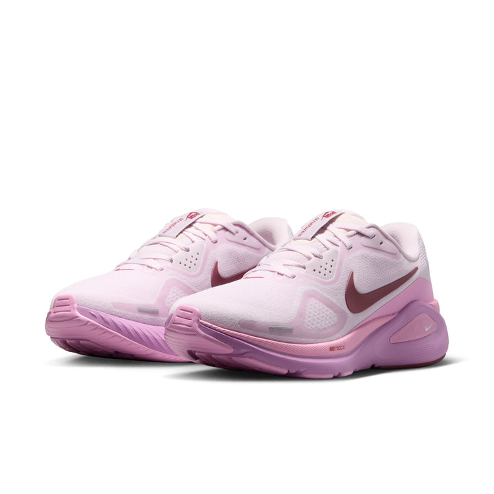 Nike Womens Structure 26 - Bleached Lilac/Pink Smoke/Pink Rise - Stability - SU26