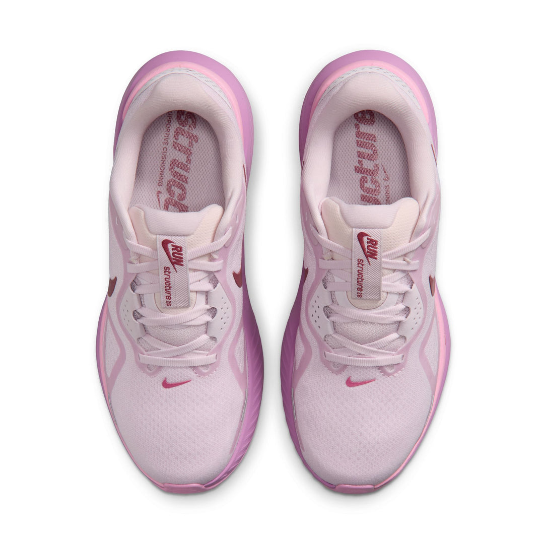 Nike Womens Structure 26 - Bleached Lilac/Pink Smoke/Pink Rise - Stability - SU26