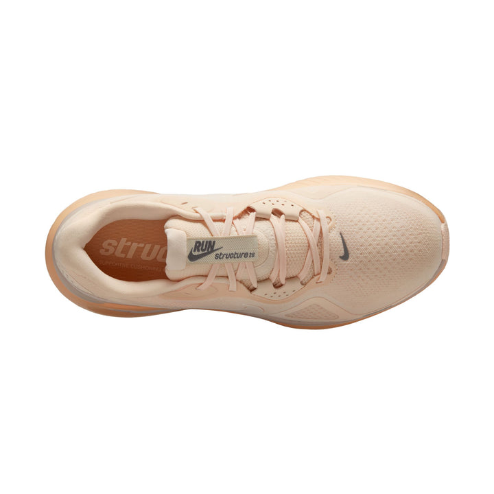 Nike Damen Structure 26 – Guava Ice/Sail/Silt Red/Orange Chalk – Stabilität – HO25