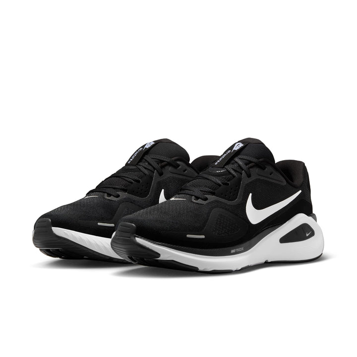 Nike Mens Structure 26 - Black/White/Cool Grey/Metallic Silver - Stability - SU25