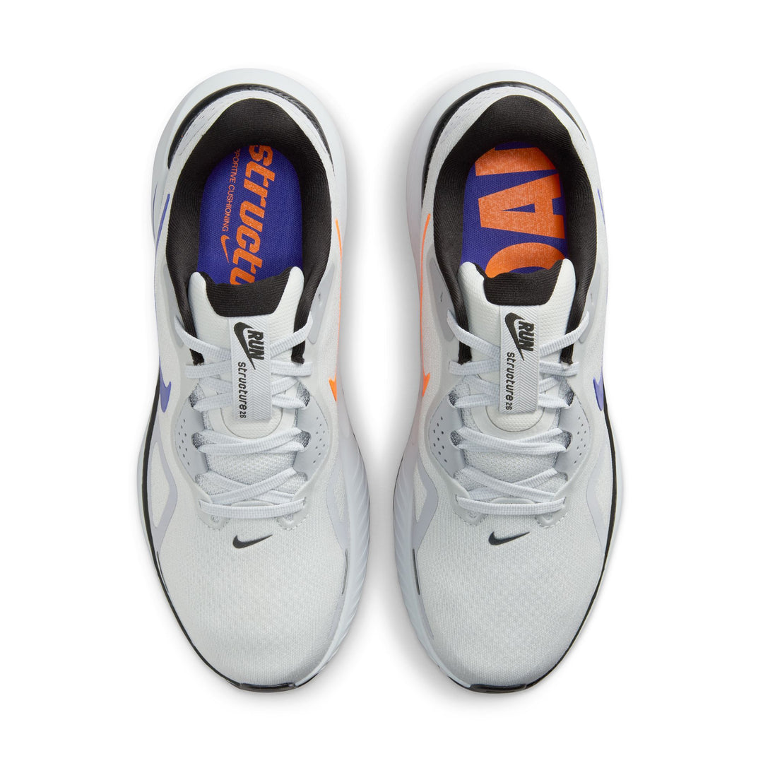 Nike Mens Structure 26 - Pure Platinum/Persian Violet/Wolf Grey - Stability - AW25