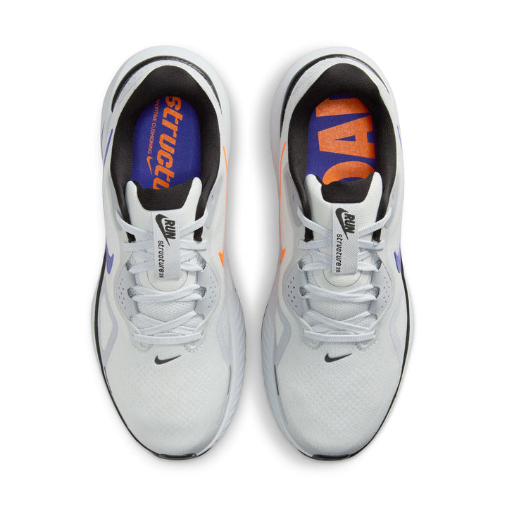 Nike Mens Structure 26 - Pure Platinum/Persian Violet/Wolf Grey - Stability - AW25