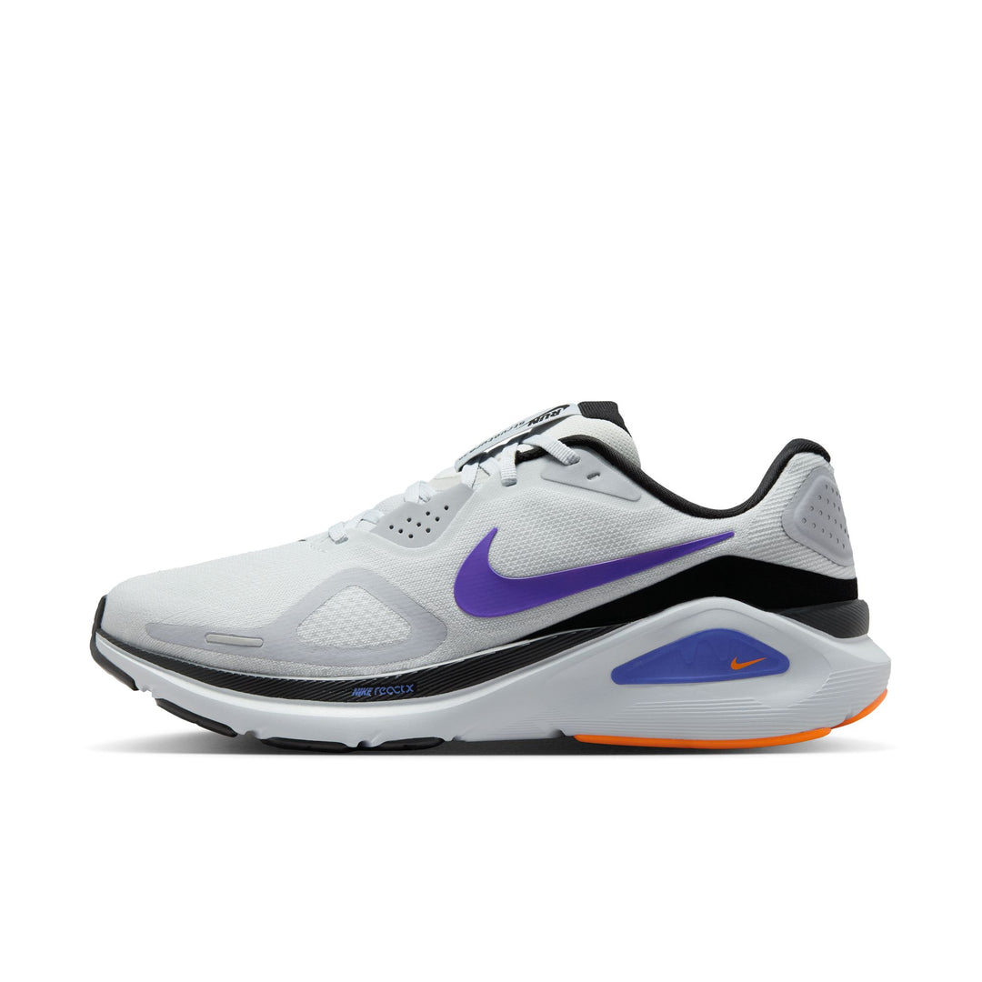 Nike Mens Structure 26 - Pure Platinum/Persian Violet/Wolf Grey - Stability - AW25