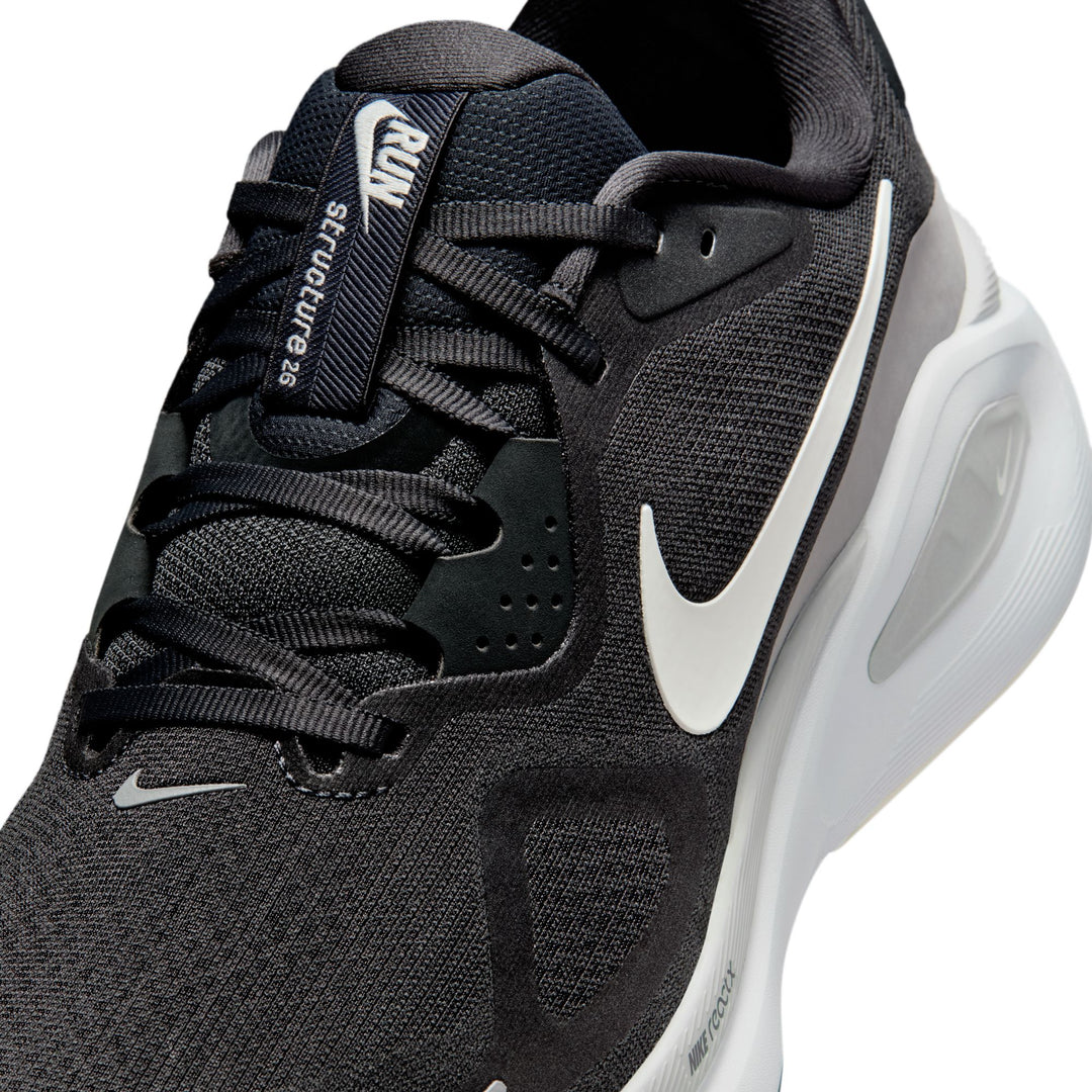 Nike Mens Structure 26 - Anthracite/Light Smoke Grey - Stability - SP26