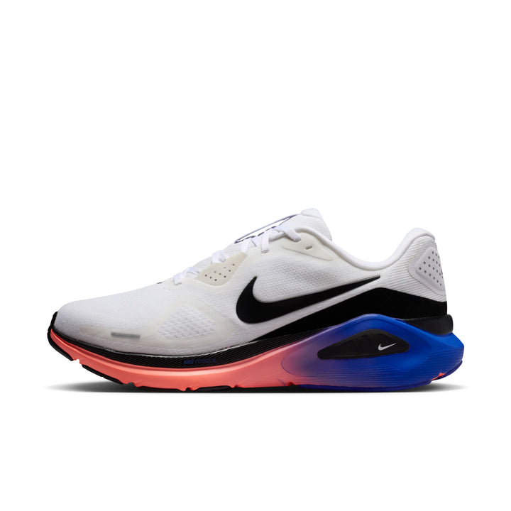 Nike Mens Structure 26 - White/Black/Atomic Pink/Racer Blue - Stability - SU26