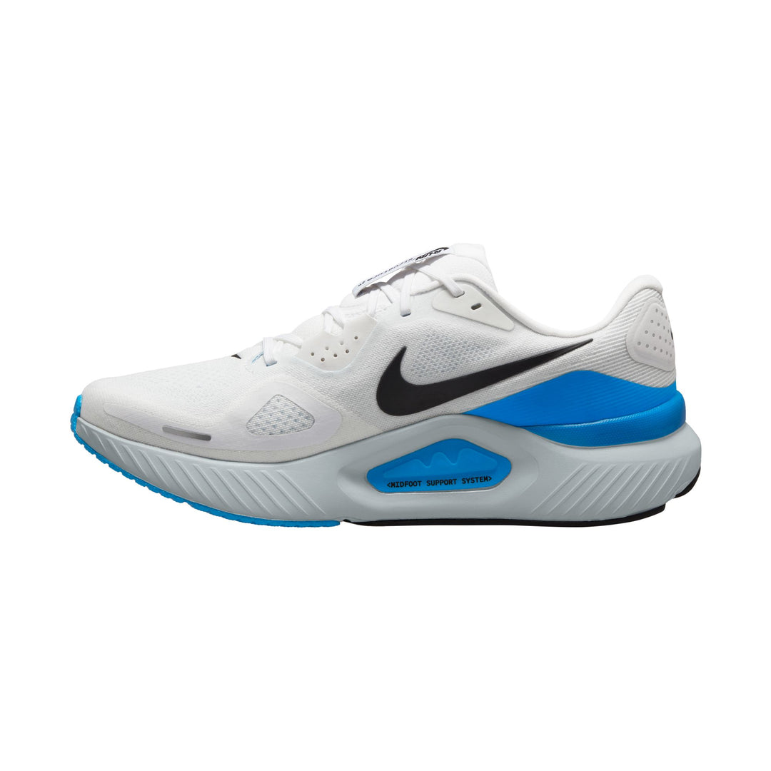 Nike Mens Structure 26 - White/Black/Blue Hero/Pure Platinum - Stability - AW25
