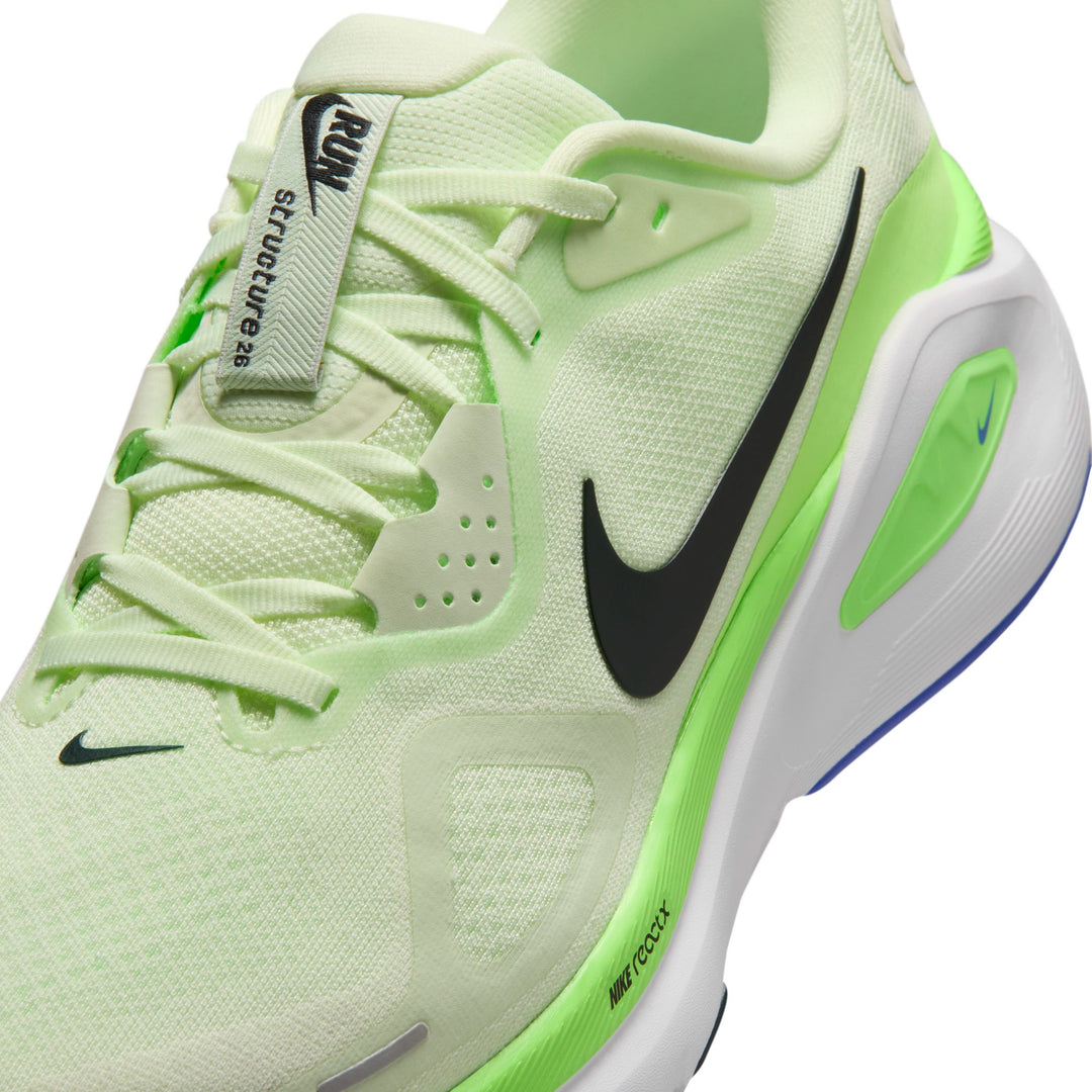 Nike Structure 26 - Volt Tint/Noir Spruce/Lime Blast - Stabilité - SU26