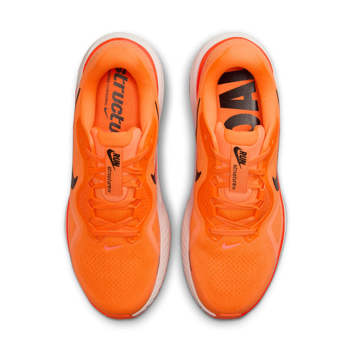 Nike Mens Structure 26 - Total Orange/Black/Total Crimson - Stability - AW25