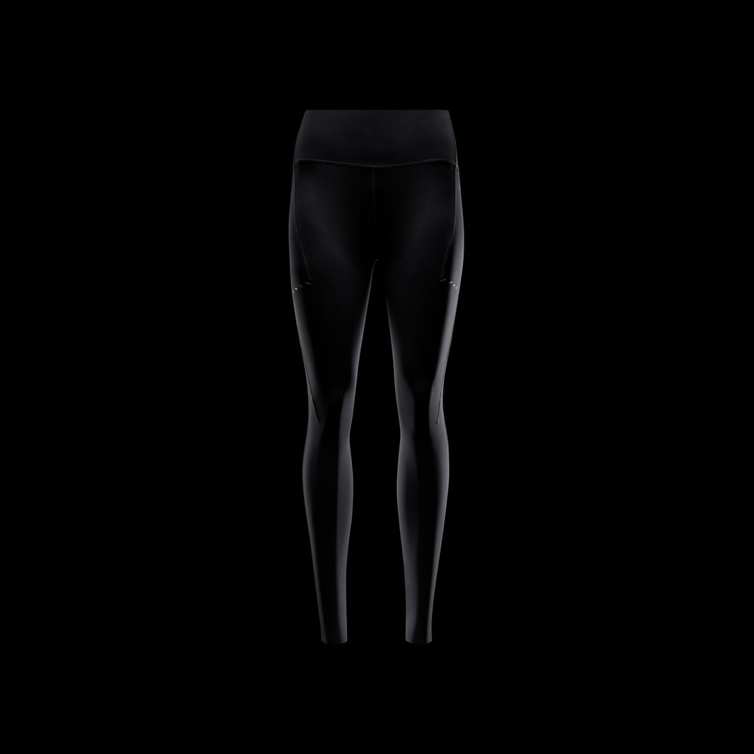 Nike Womens High Waisted 7/8 Swift Tight With Pockets - Black/Reflective Silver