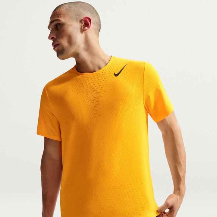 Nike Mens Dri-FIT ADV Short Sleeve AeroSwift Tee - Laser Orange/Black - SP26